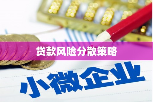 临桂贷款风险分散策略