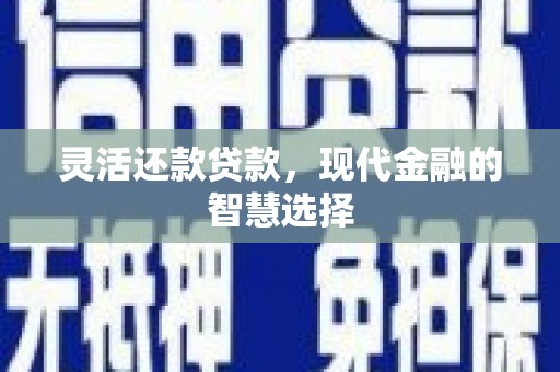 临桂灵活还款贷款，现代金融的智慧选择
