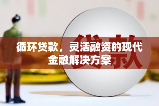 临桂循环贷款，灵活融资的现代金融解决方案