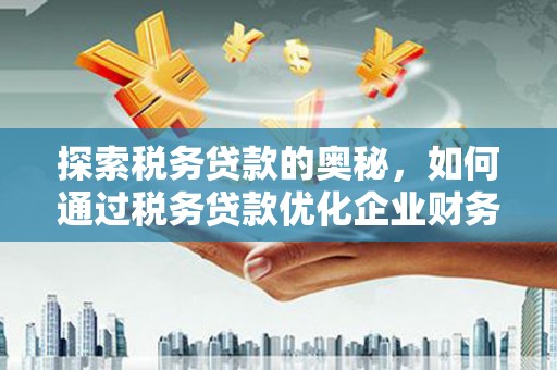 临桂探索税务贷款的奥秘，如何通过税务贷款优化企业财务