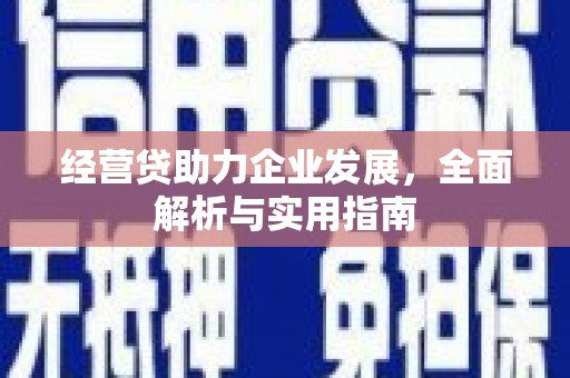 临桂经营贷助力企业发展，全面解析与实用指南