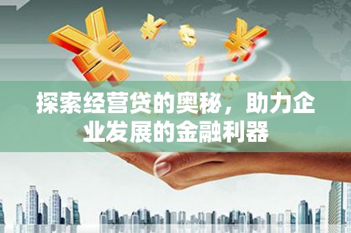 临桂探索经营贷的奥秘，助力企业发展的金融利器
