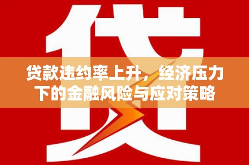 临桂贷款违约率上升，经济压力下的金融风险与应对策略