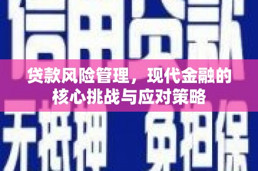 临桂贷款风险管理，现代金融的核心挑战与应对策略