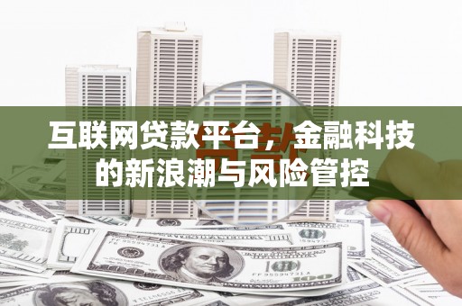 临桂互联网贷款平台，金融科技的新浪潮与风险管控